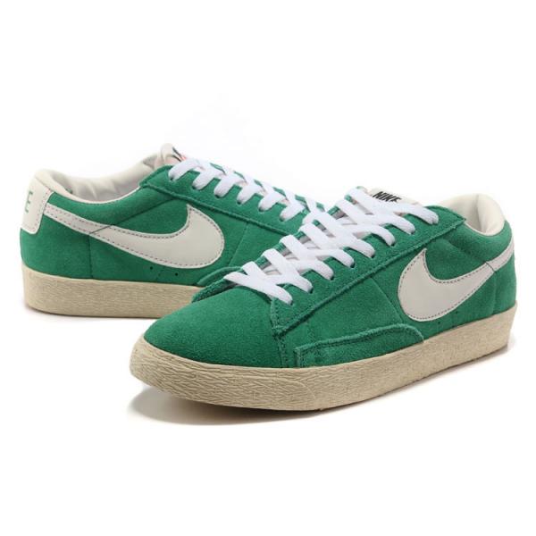 nike blazer low homme verte